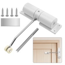 Universal Door Closer with Adjustable Spring Heavy Duty 45-90lbs for Residential