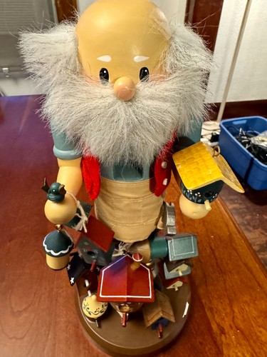 Vintage ZIM’s ERBSTÜCK NUSSKNACKER VOGELHÄUSER SANTA Vögel 3575/7400 1997 LTD EDITION - Bild 8 von 12