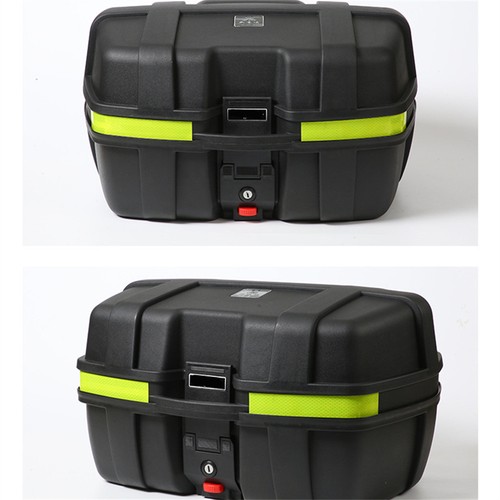 Universal 52L Motorcycle Scooter Rear Box Tail Luggage Storage Large Case USship - Picture 9 of 12