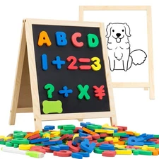 INNOCHEER Magnetic Letters and Numbers for Toddlers, Magnetic Board for Kids,...