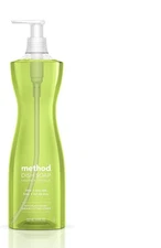 Method Dish Soap, Lime + Sea Salt, Biodegradable Formula, Tough on Grease, 18 Fl