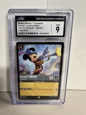 Disney Lorcana Into The Inklands 182/204 Mickey Mouse - Trumpeter -Legendary