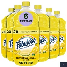 Multi-Purpose Cleaner Concentrated Lemon Scent 56 fl oz 6-Pack