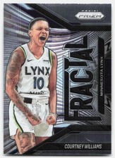 2025 Panini Prizm WNBA #6 Courtney Williams Fractal Minnesota Lynx