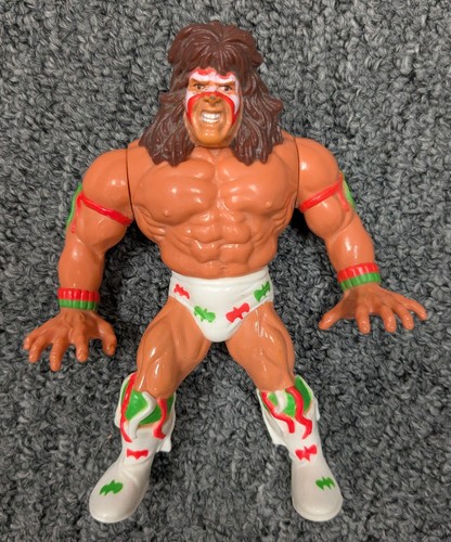 WWF Hasbro The Ultimate Warrior Action Figure 1991...