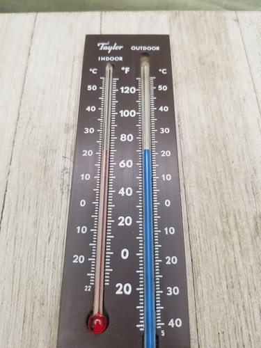 Vintage Taylor Grove Park Indoor Outdoor Thermometer - Picture 3 of 6