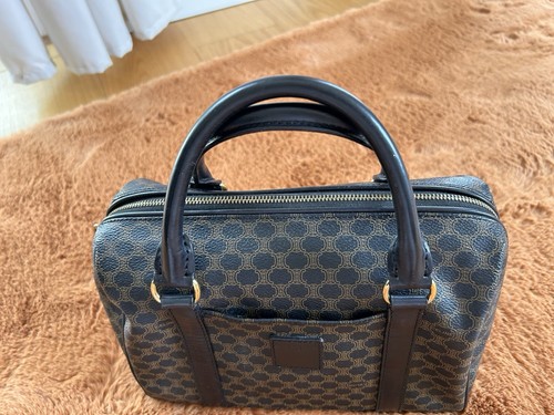 Original Celine Tasche, Monogram, Bowling Bag, Modell Boston, Tragetasche,Vanvas - Bild 13 von 24