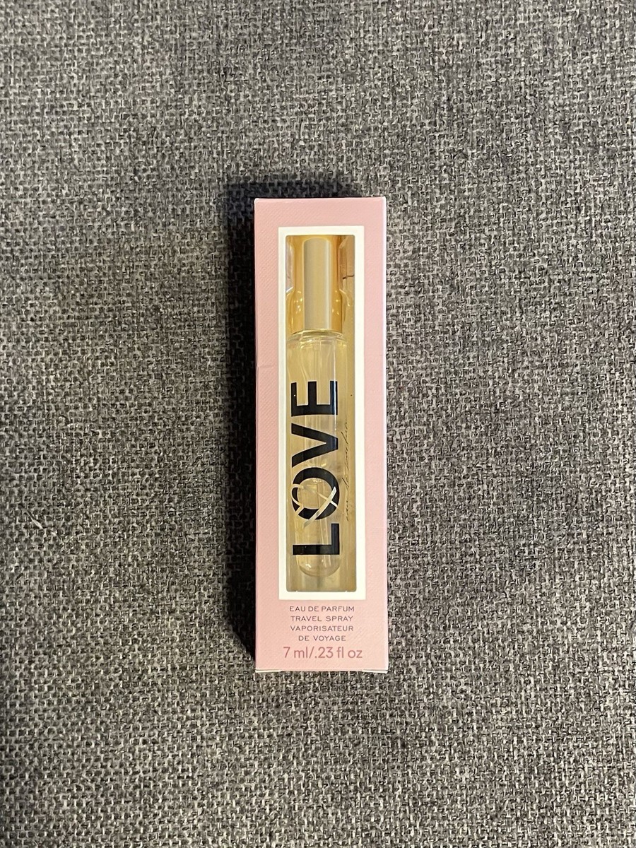 Victoria's Secret LOVE Perfume Eau De Parfum Travel Spray .23 oz/7