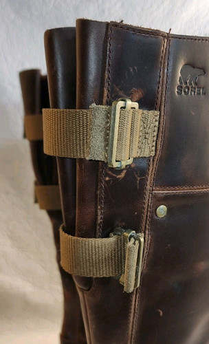 SOREL Women's Brown Slimpack II Riding Tall Equestrian Leather Boots Size 10 - Bild 11 von 16