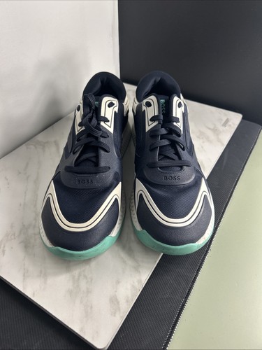 BOSS Scarpe da Corsa Uomo Titanio Navy - Foto 4 di 7