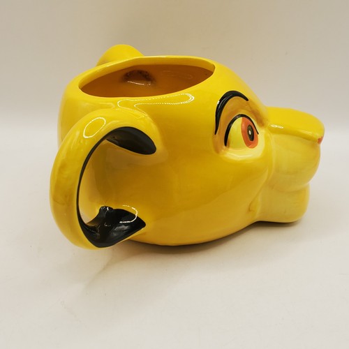Disney Lion King Simba 3D Head Shaped Ceramic Mug. No Box - Picture 3 of 11