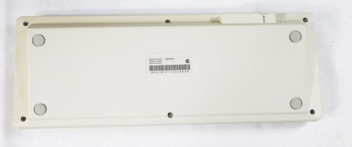 Apple Keyboard Macintosh 128k 512k Mac Plus RARE Vintage M0110A Platinum Gray - Picture 16 of 20