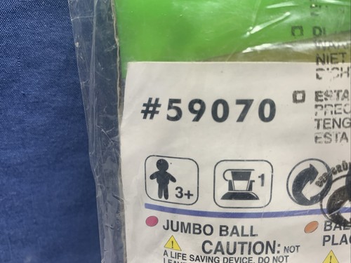 De colección 2001 Intex The Wet Set Jumbo 48 pulgadas Beach Ball #59070 Rainbow Stripes R2 - Imagen 5 de 7