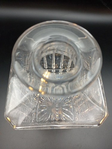 Vintage Tiffany & Company Kristall Karaffe Karo Design 10 Zoll fehlender Stopfen - Bild 7 von 22