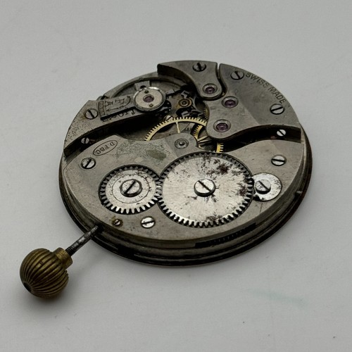42.9mm Open Face E Grimes & Co Dimier Freres & Cie DF&C Pocket Watch Movement - Picture 14 of 17