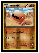 Pokemon XY Furious Fist Trapinch 53/111 Reverse Holo Common