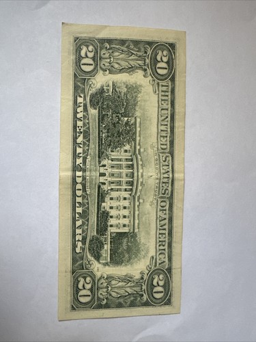 1990 series 20 dollar bill. B 65784650 E - Picture 2 of 3