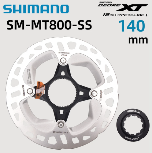 SHIMANO XTR ULTEGRA MT800 MT900 CENTER LOCK Brake Disc Rotor 140/160/180/203mm - Picture 3 of 12
