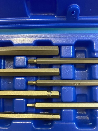 Hex Bit Sockets 3/8" 7pc Sizes 3mm to 10mm No 1399 US PRO - Picture 5 of 6