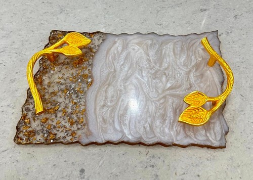 Vintage Decorative Towel Tray Storage Dish Fruit Trays Cosmetics Jewelry Organiz - Picture 4 of 10