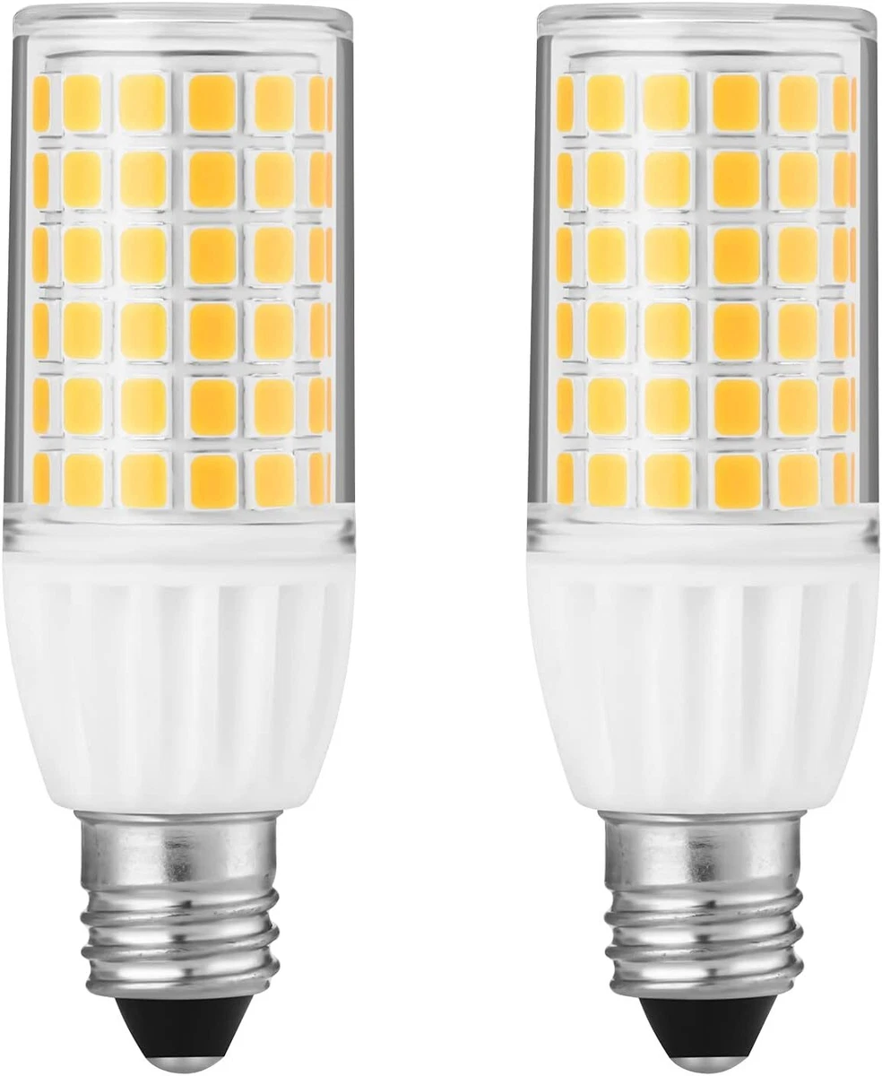 Dimmable T4 JDE11 LED Bulb 120V 5W 50W 2 Count Pack of 1 Warm