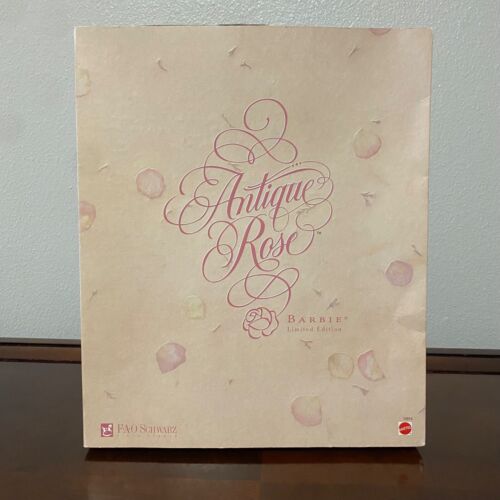 Vintage 1996 Antique Rose Barbie FAO Schwarz Signature Collection *Open Box* - Bild 3 von 6