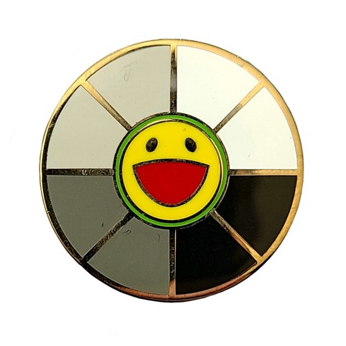 ⚡RARE⚡ TAKASHI MURAKAMI x COMPLEXCON 2016 Flower Smile Murakami Pin *BRAND NEW* - Picture 2 of 3