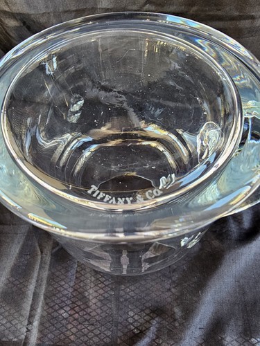Tiffany & Co. Brocca in cristallo caraffa vino 18 oz comodino acqua mimosa - Foto 10 di 23