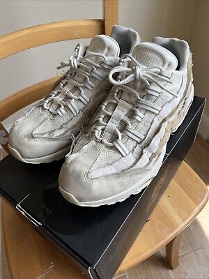 Nike Air Max 95 Comme Des Garçons CDG summit White Size 14 Nike Air Max 95 Comme Des Garçons CDG summit White Size 14