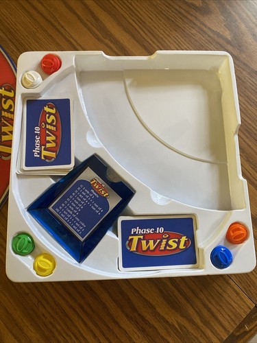 Phase 10 Twist Board Game Wild Rummy 2009 Fundex Version Sealed Pieces Complete! - Picture 2 of 8