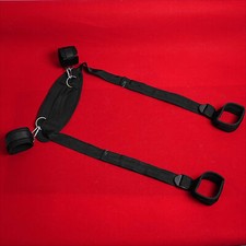 Adult Body Bondage Open Leg Handcuff Ankle Cuffs Fetish BDSM Roleplay for Couple