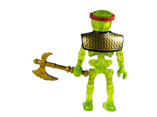 Playmobil Egyptian crystal green Skeleton with golden ax - C32 - Picture 2 of 3