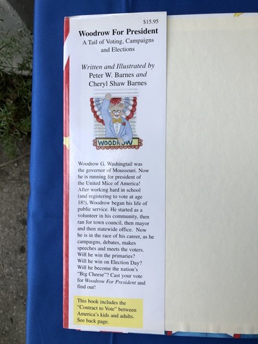 Book Woodrow for President A Tail of Voting, Campaigns, and Elections - Signed - Imagen 4 de 12