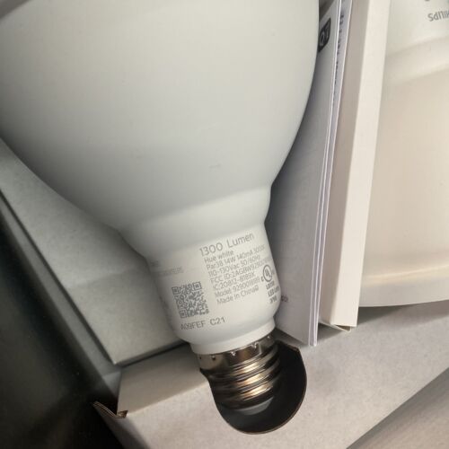 Philips Hue Smart Dimmable White Outdoor 1300 Lumen 100W Equivalent - 2 Bulbs OB - Picture 6 of 7