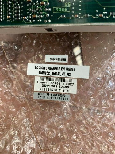 Alcatel Lucent SYSTEM Card acces TMN252 2MAU4 - Picture 3 of 5