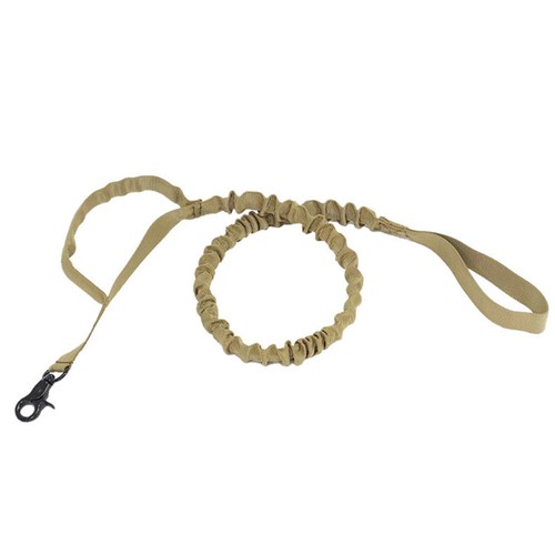 1x Tactical Dog Leash Elastic Leads Adjustable Belt Military Release Training - Picture 12 of 14
