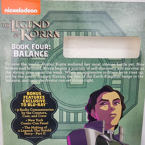 The Legend Of Korra Blu-Ray Lot - Book 3 And Book 4 Nickelodeon Anime - Picture 8 of 11