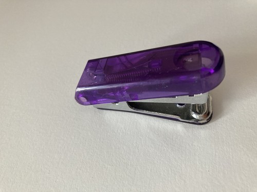 Small Purple Stapler - Picture 2 of 5