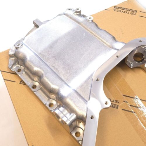Toyota Genuine JZA80 Supra MK4 2JZ-GTE Rear Sump Pan Oil Upper Plate 12111-46052 - Picture 9 of 13
