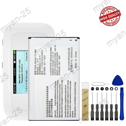 New Li3728T42P3h794977 Battery Replacement for ZTE MF923 Mobile Hotspot + Tools - Picture 1 of 7
