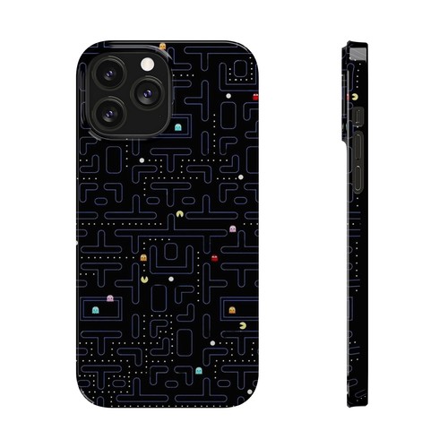 Funda Delgada iPhone, Diseño Retro Pac Man Arcade Tablero de Juego, Acabado Brillante - Imagen 46 de 73