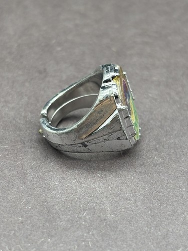 Vintage Apollo 11 Astronauts Moon Landing Vari-Vue Plastic Flicker Ring Prize - Picture 5 of 6