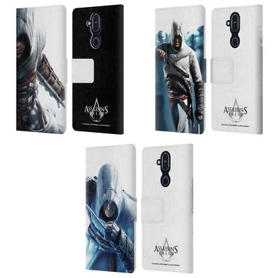 OFFICIAL ASSASSIN'S CREED KEY ART LEATHER BOOK WALLET CASE FOR NOKIA PHONES
