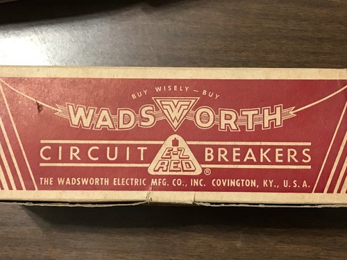 Original Wadsworth Single 1 Pole 30 Amp 30A Circuit Breaker A30 NEW NOS NIB - Picture 14 of 14