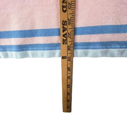 Tommy Hilfiger Hombre Polo M Top Rosa Azul Rayas Manga Corta Loge - Imagen 7 de 11