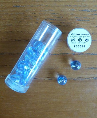 Tube of Gutermann Round Glass Beads in a Variety of Colours ~ 8mm - Picture 43 of 73