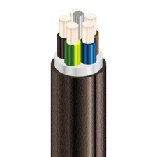 NYY-J 1x6 1x10 1x16 3x1,5 3x2,5 5x1,5 5x2,5 5x10 5x16 10m 25m 50m 100m Erdkabel
