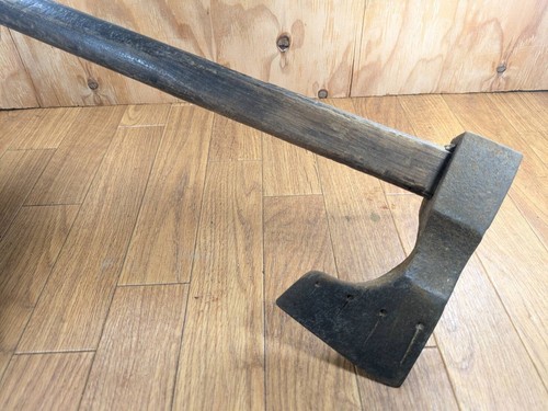 HERRAMIENTA DE CARPINTERÍA JAPONESA VINTAGE DAÑADA ROTA HACHA NATA ONO JUEGO DE HACHA JJ980 - Imagen 15 de 20