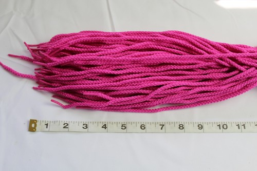 100 Schnürsenkel, 50 Paar, 24" Hot Pink Runde Freizeit Schnürsenkel, Kunsthandwerk, Sneaker - Bild 2 von 4