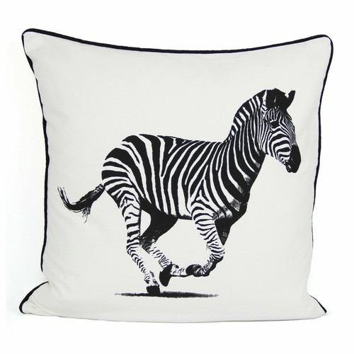 100% Cotton Printed Cushion Cover Zipped Entry Pillowcase Home Sofa Decor 18x18" - Picture 3 of 11